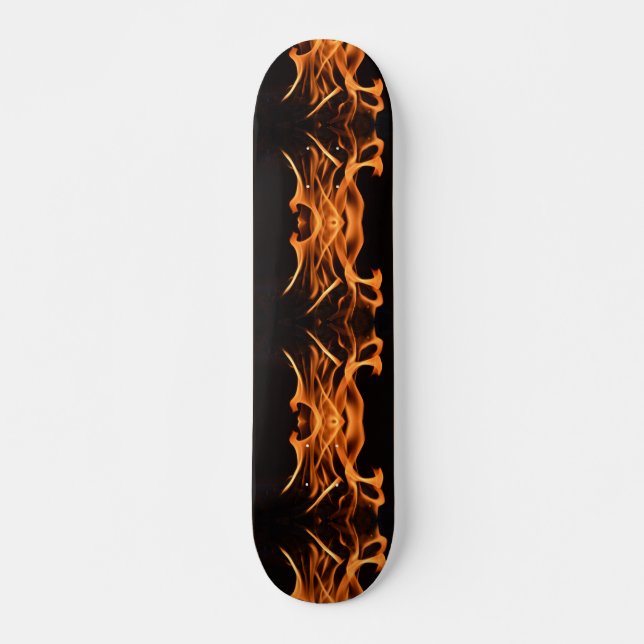 Skateboard Flames Skate (Devant)