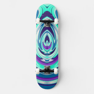 Skateboard Flamme Abstraite 30