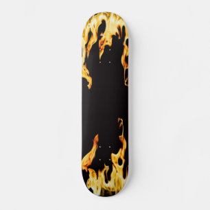 Skateboard Flammes - Flamme - Flames - Flames - Feu - Fire S