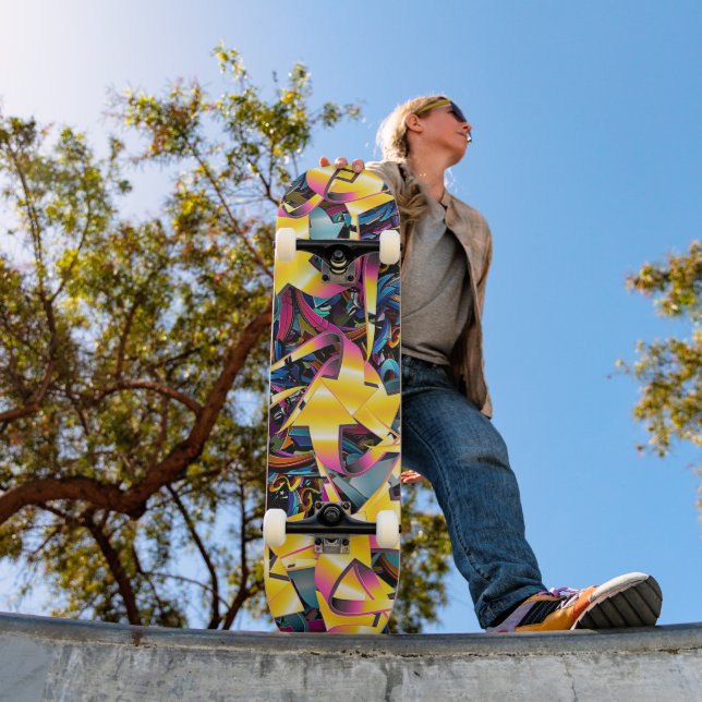 Skateboard Flèches (Extérieur 1)