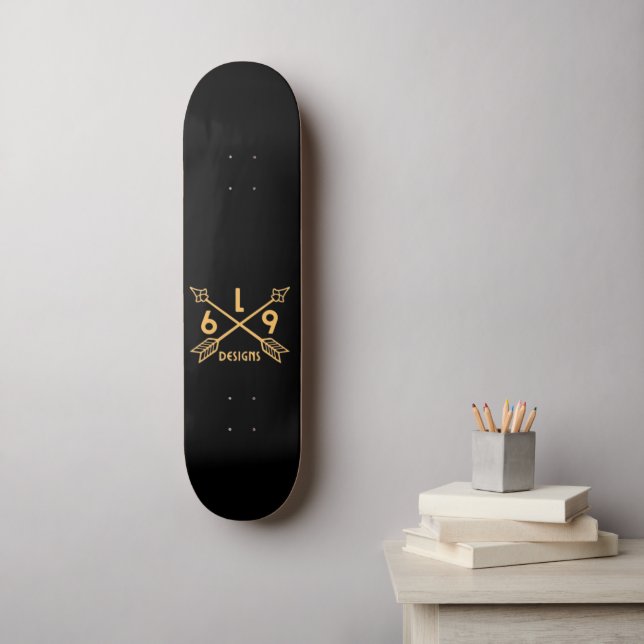 SKATEBOARD FLÈCHES DE DESIGNS L69 (Art mural)