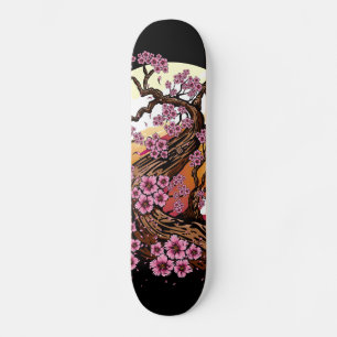 Skateboard Fleur de cerisier sauvage