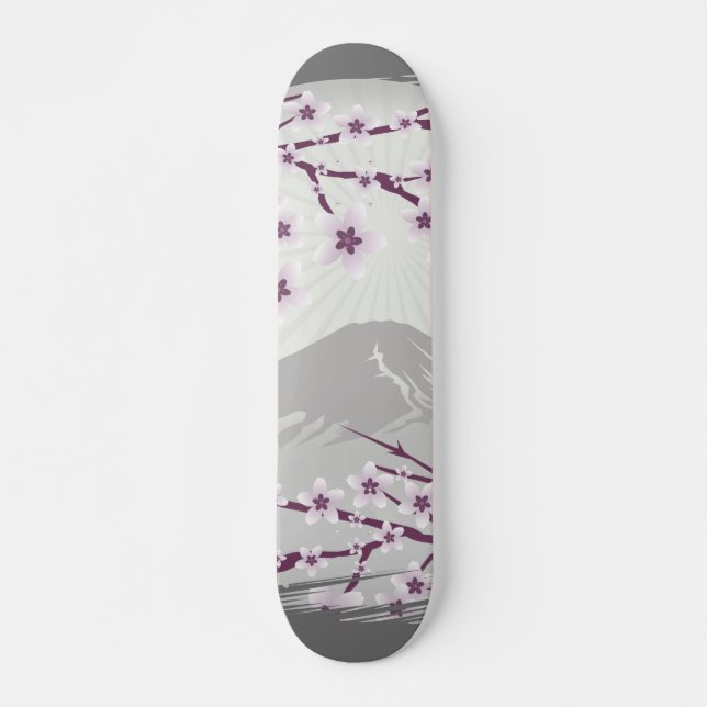 Skateboard Fleur de lavande (Devant)