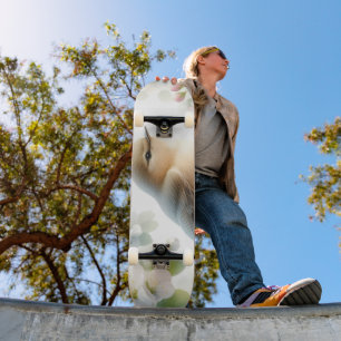 Skateboard Fleur d'eau de cerisier à floraison printanière