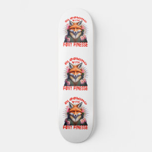 Skateboard Fleur Fox Mode esthétique