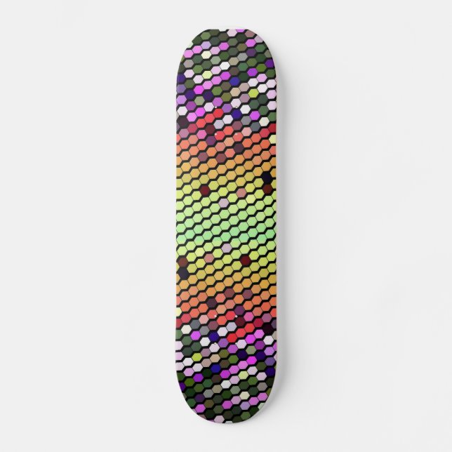 SKATEBOARD FLEUR SAUVAGE (Recto)