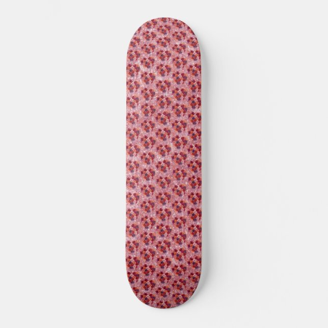Skateboard Fleurs (Recto)