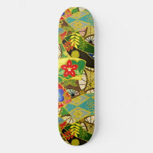 Skateboard Fleurs d'été