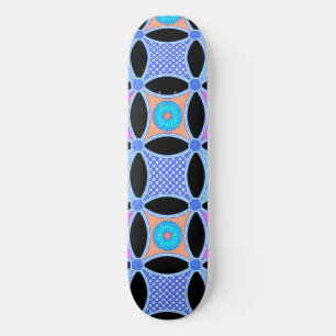 Skateboard Fleurs et Motifs