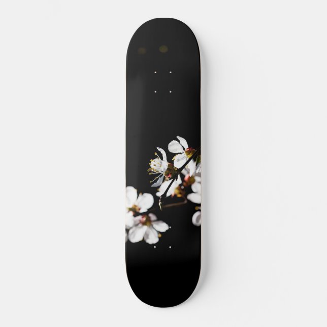 Skateboard Fleurs Sakura (Recto)