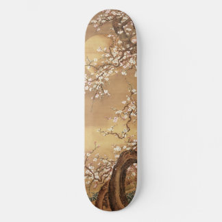 Skateboard Fleurs vintages de prunes japonaises au clair de l