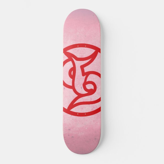 Skateboard Flip Side Circlered (Recto)