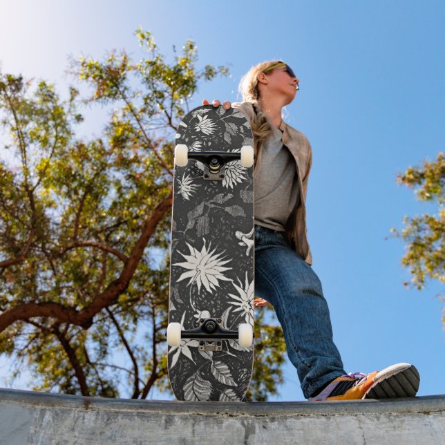 Skateboard floral sauvage - Van Hoytema en mouveme (Extérieur 1)
