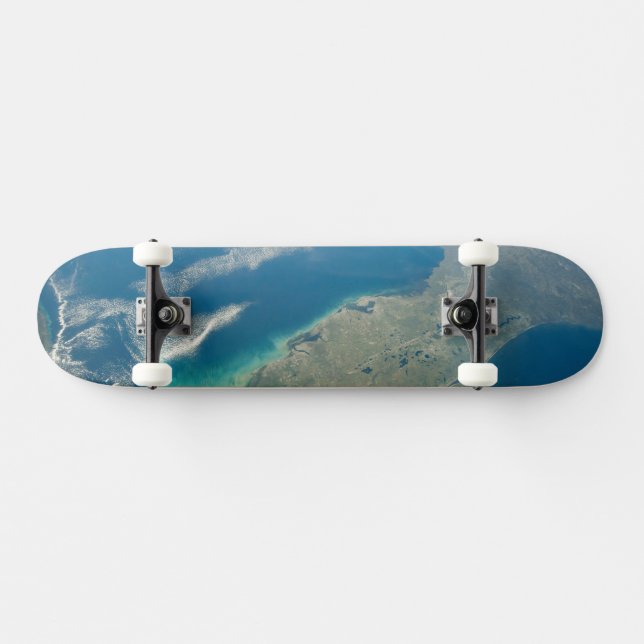 Skateboard Floride Oblique, Sur La Côte Sud-Est (Horz)