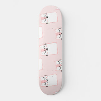 Skateboard Fluffy Kawaii Fraise Marshmallow Kitties