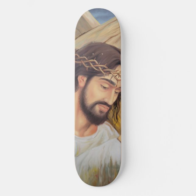 Skateboard Foi chrétienne Jésus Christ (Recto)