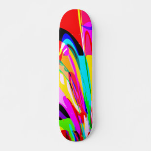 Skateboard Fontaine de couleur