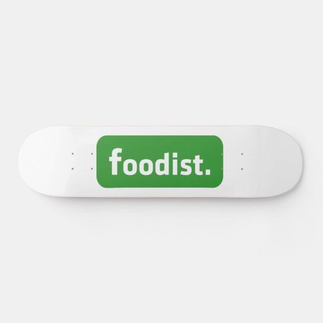 Skateboard Foodiste. (Horz)