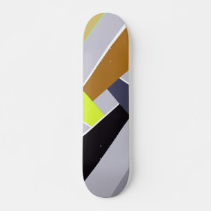 Skateboard Forme géométrique Abstraite 8