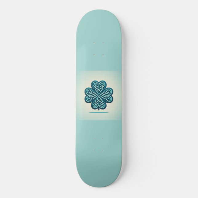 Skateboard Four Leaf Clover (Recto)