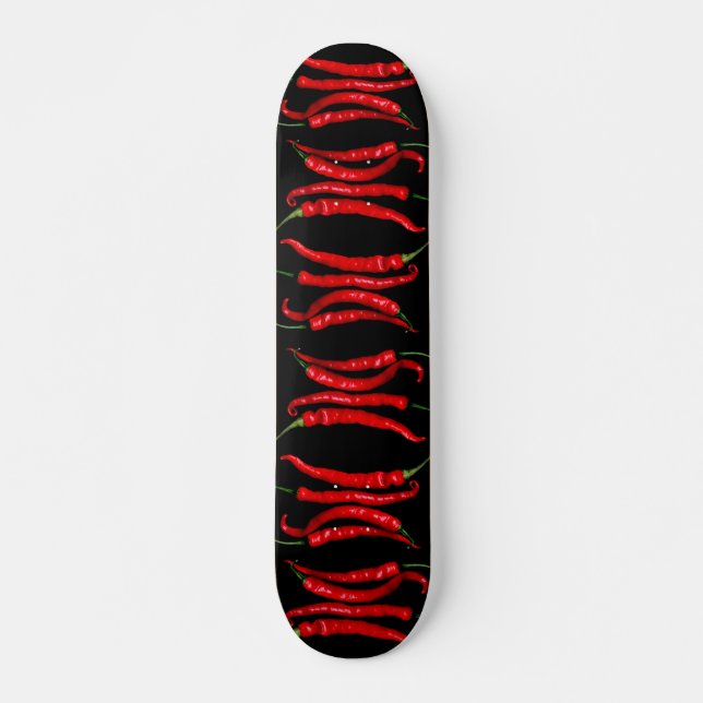 Skateboard Four Red Chilies (Devant)