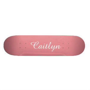 Skateboard Fraise pâle, rose