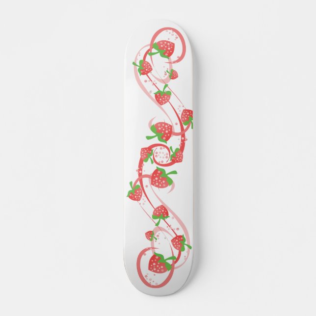 Skateboard Fraises De Fraise Pour Toujours (Devant)