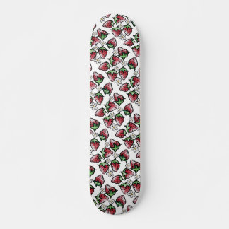 Skateboard fraises motifs fraises pour toujours