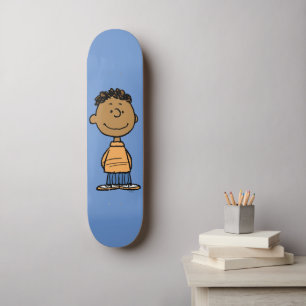 Skateboard Franklin Smiling
