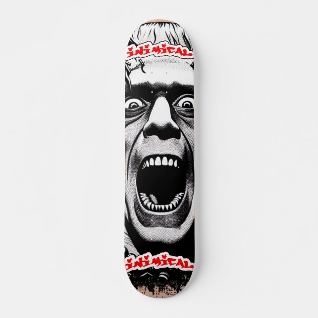 Skateboard Franky criant inimical (Devant)