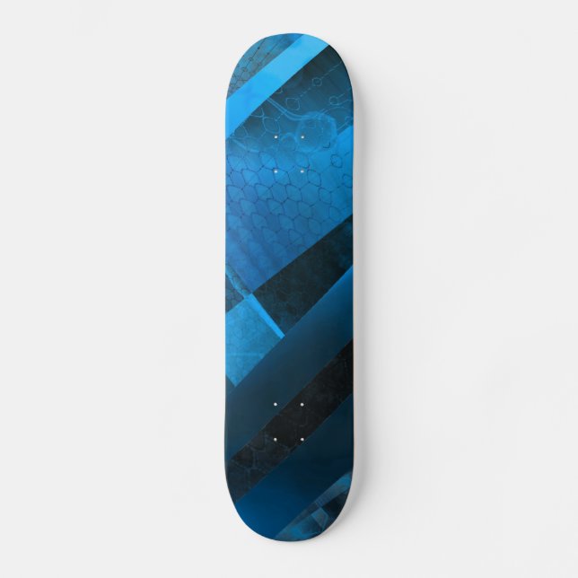 Skateboard Free Floating (blue) (Recto)