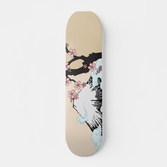 Skateboard Fuji et Sakura : (Devant)