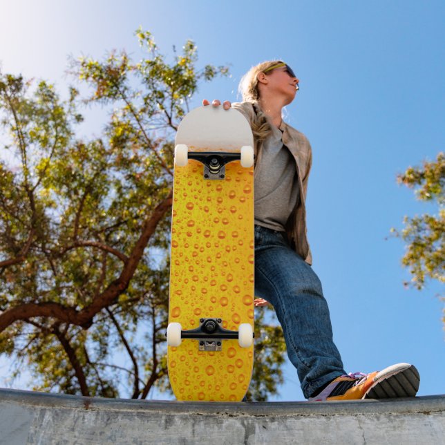 Skateboard Fun Beer Brasserie boire happy hour Party (Extérieur 1)