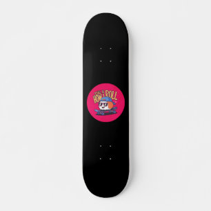 Skateboard Fun Kawaii Sushi sur skate