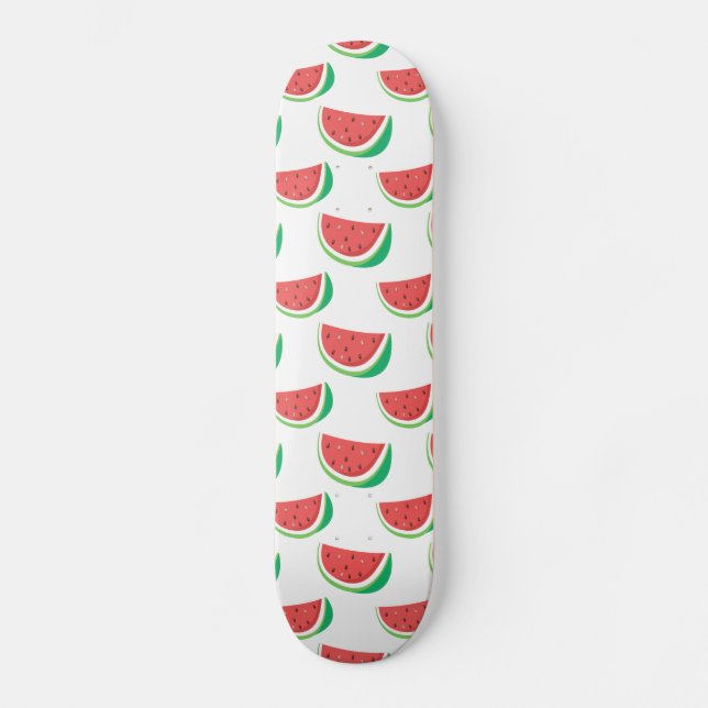Skateboard Fun Watermelon Motif (Recto)