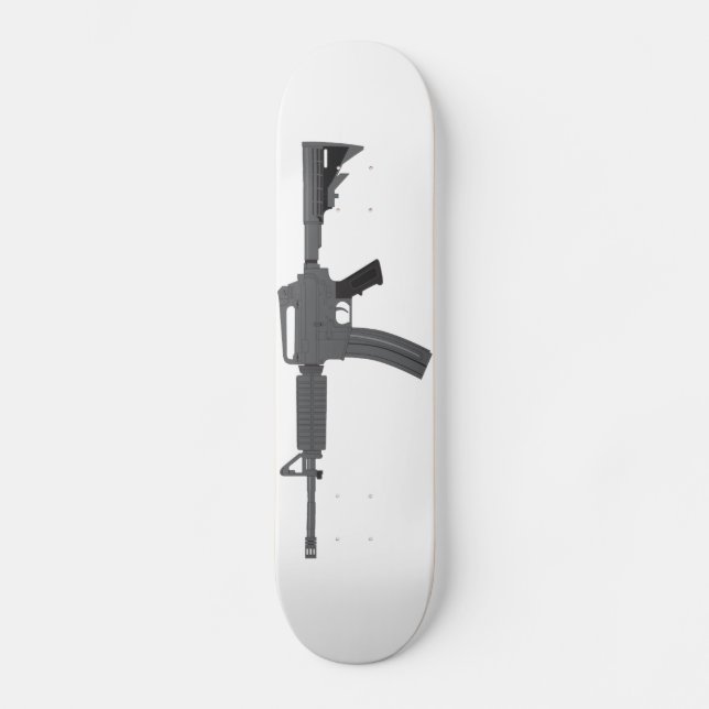 Skateboard Fusil M-4 (Recto)