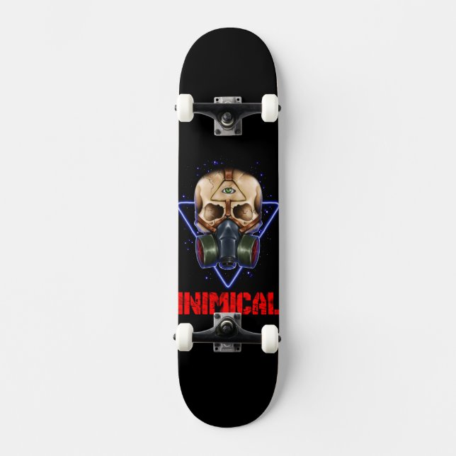 Skateboard Galactic toxicity (Recto)
