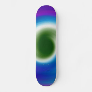 Skateboard Galaxie Art Abstrait 4