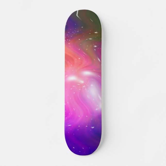Skateboard Galaxie Art Abstrait 8 (Recto)