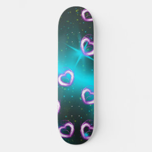 Skateboard Galaxie de coeur