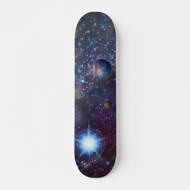 Skateboard Galaxie éloignée (Devant)