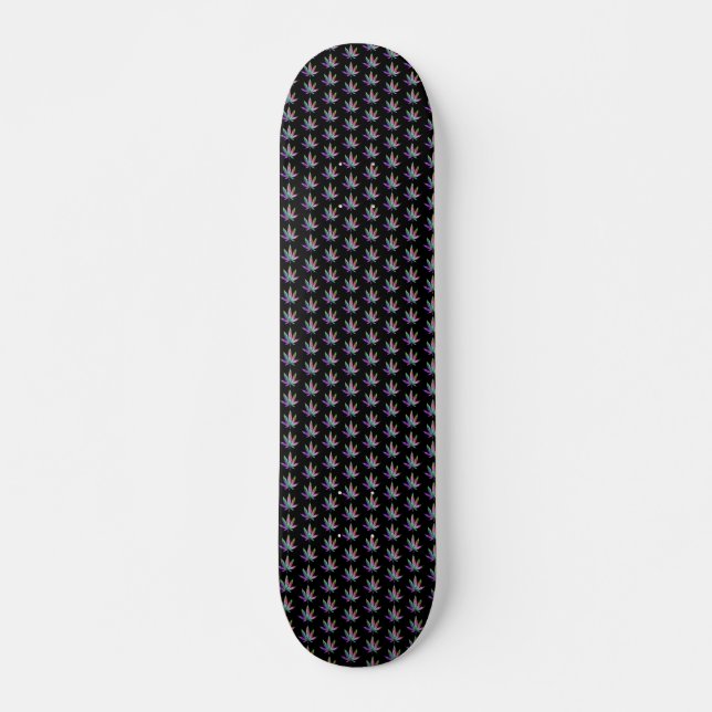 Skateboard Galaxie feuillue (Devant)