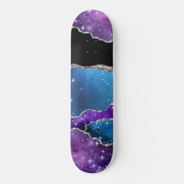 Skateboard Galaxy Agate Series Design 7 (Recto)