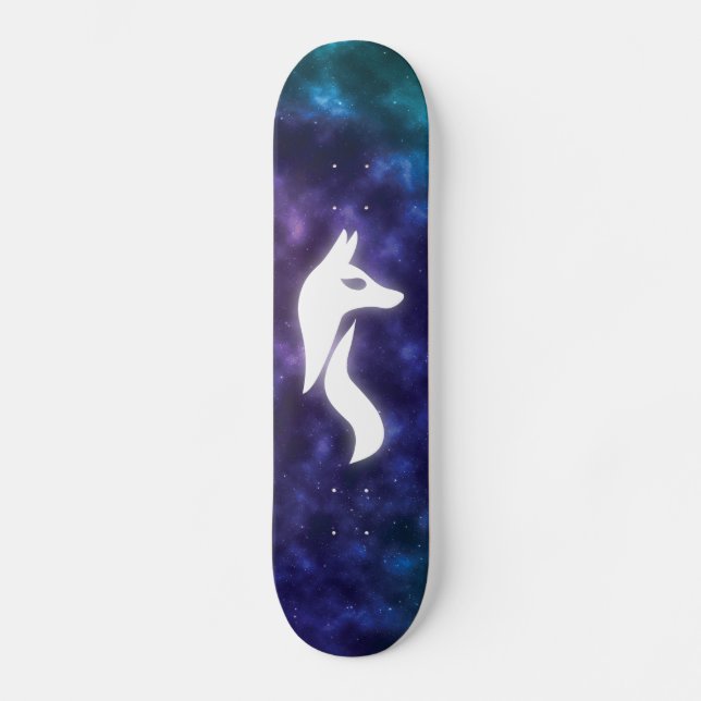 Skateboard Galaxy Space Fox (Recto)