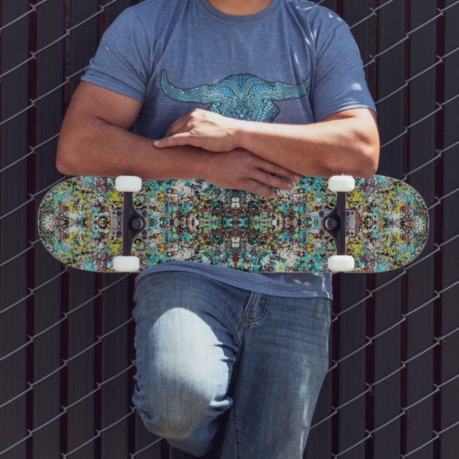 Skateboard Geared Toward Abstract Art Design Lover (Extérieur 3)