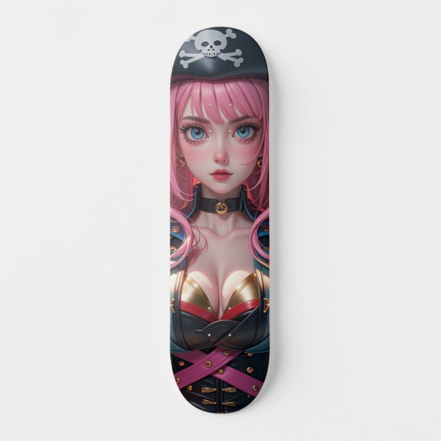SKATEBOARD GEISHA PIRATE 3 (Recto)