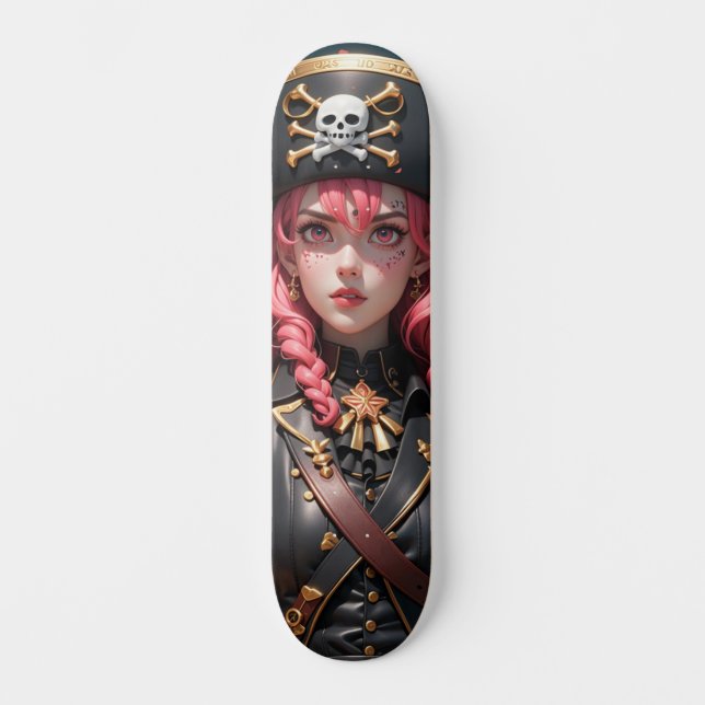 SKATEBOARD GEISHA PIRATE 4 (Recto)