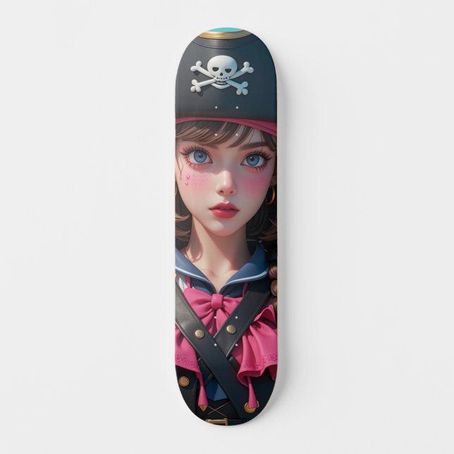 SKATEBOARD GEISHA PIRATE 5 (Recto)