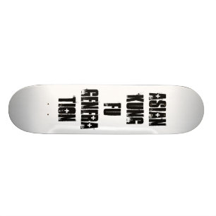 Skateboard Génération asiatique de Kung Fu
