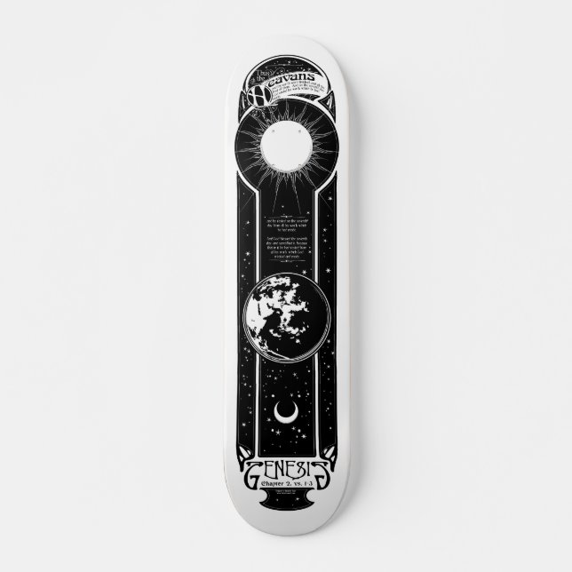 Skateboard Genèse : Plate-forme de patin du jour 7 (Devant)